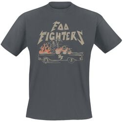 Amplified FF Air Maglietta Foo Fighters Adulto Unisex (L) (Carbone Amplified FF Air Maglietta Foo Fighters Adulto Unisex (L) (Carbone