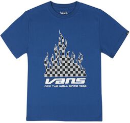 Reflective checkerboard flame, Vans, T-Shirt