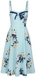 Vintage Blue Daisy Dress, H&R London, Abito media lunghezza