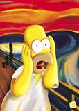 Scream, The Simpsons, Poster