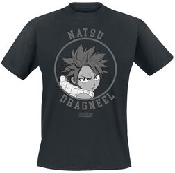 Natsu Dragneel - Grey circle, Fairy Tail, T-Shirt