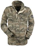 Army Field Jacket, Rock Rebel by EMP, Giacca di mezza stagione