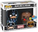 Black Bolt (GITD) and Lockjaw, Marvel, Funko Pop!