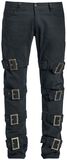 Buckle Trousers, Gothicana by EMP, Pantaloni