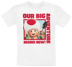 Kids - Toad - Our Big Adventure!, Super Mario, T-Shirt
