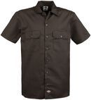 Short Sleeve Work Shirt, Dickies, Camicia Maniche Corte