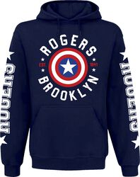 Rogers - Brooklyn, Marvel, Felpa con cappuccio