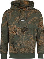 Printed hoodie, Timberland, Felpa con cappuccio