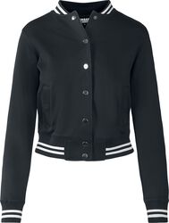 Ladies College Sweat Jacket, Urban Classics, Giacca in stile College