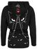 Gothicana X Emily the Strange 2-in-1 hoodie and top