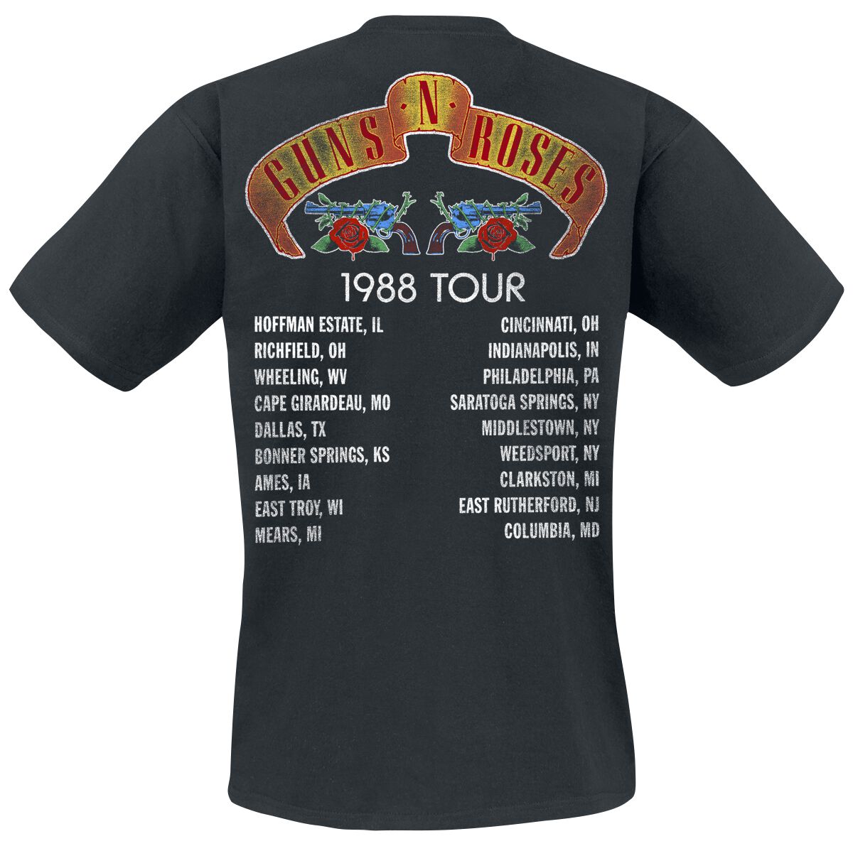 Tour 1988 Guns N' Roses T-Shirt EMP