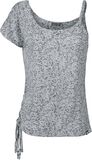 Plaited Shoulder, Black Premium by EMP, T-Shirt