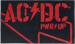 PWR UP Logo - Handtuch, AC/DC, Asciugamano