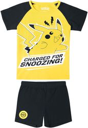 Pikachu - Charged for snoozing!, Pokémon, Pigiama Bimbo/a