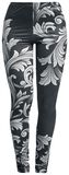 Black leggings with decorations, Black Premium by EMP, Leggings