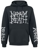 Logo, Napalm Death, Felpa con cappuccio