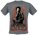 Deco Swirl, Jimi Hendrix, T-Shirt