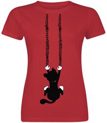 Slipping Cat, Animaletti, T-Shirt