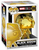 Marvel Studios 10 - Black Widow (Chrome) Vinyl Figure 380, Marvel, Funko Pop!