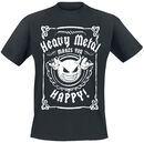 Heavy Metal Happiness Heavy Metal Makes You Happy!, Heavy Metal Happiness, T-Shirt
