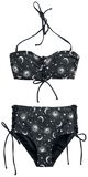 Stargazer Bikini Set, Gothicana by EMP, Set bikini
