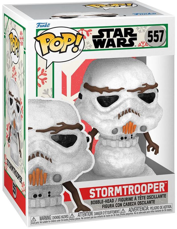 Christmas - Snowman Stormtrooper vinyl figurine no. 557