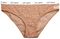 Pack of three briefs with lace leopard print