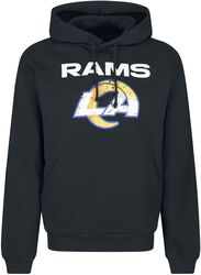 NFL Rams logo, Recovered Clothing, Felpa con cappuccio
