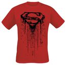 Dripping Logo, Superman, T-Shirt