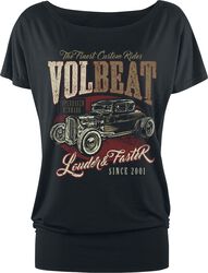 Louder And Faster, Volbeat, T-Shirt