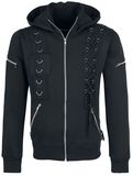 Catching Fire Hoodie, Gothicana by EMP, Felpa jogging