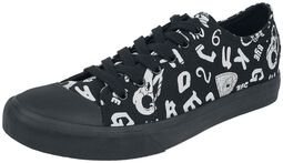 Sneakers with Occult Symbols