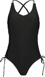 Swimsuit with lacing, Rock Rebel by EMP, Costume da bagno