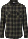 Checked Flannel Shirt 3, Urban Classics, Camicia in flanella