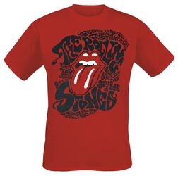 Psychedelic Tongue, The Rolling Stones, T-Shirt