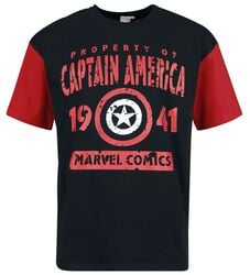 T-shirt Capitan America - 01 - personalizzata T-shirt Capitan America - 01 - personalizzata