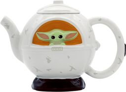 The Mandalorian -  Grogu spaceship teapot, Star Wars, Teiera