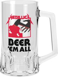 Bier 'Em All, Metallica, Boccale birra