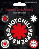 Logo, Red Hot Chili Peppers, Set di adesivi