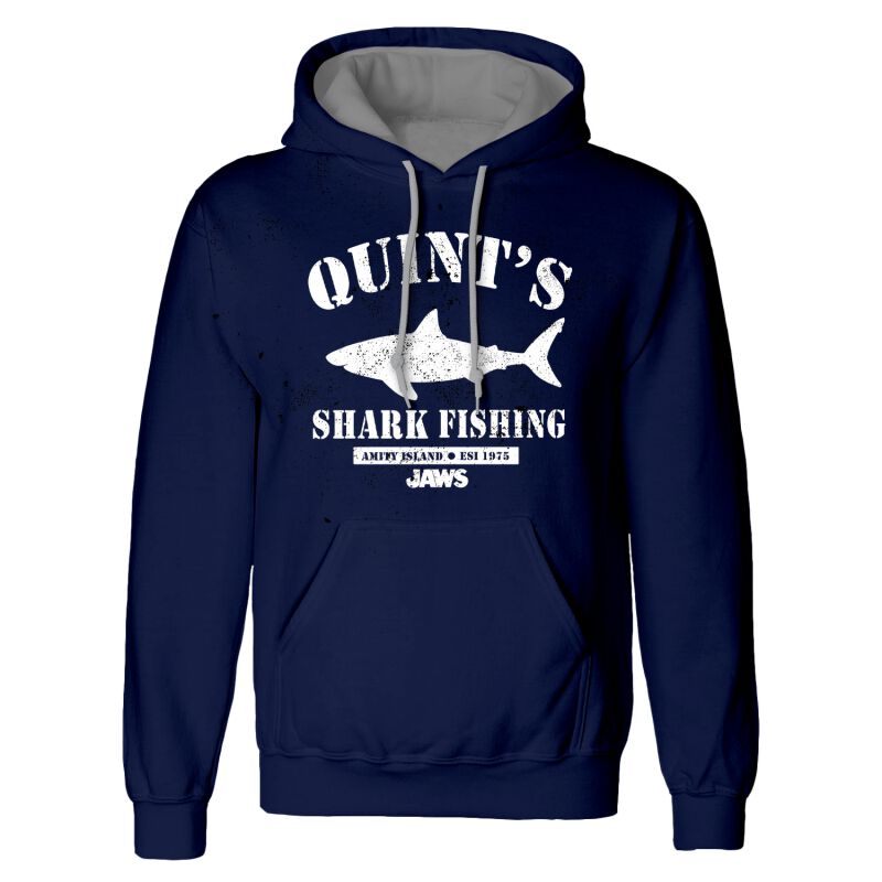 Quints Shark Fishing Lo squalo Felpa con cappuccio EMP