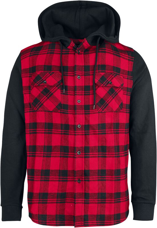 Hooded Checked Flannel