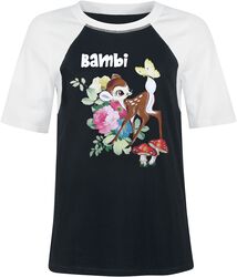 Flowers, Bambi, T-Shirt