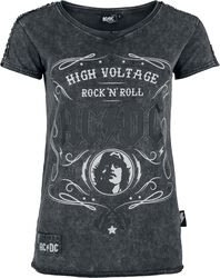 AC/DC MEACDCRTS015 Magliette Donna, Nero, XXL Uomo AC/DC MEACDCRTS015 Magliette Donna, Nero, XXL Uomo