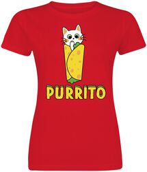 Purrito, Food, T-Shirt