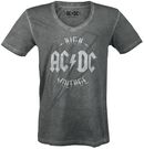 High Voltage - Spray Dye V-Neck, AC/DC, T-Shirt
