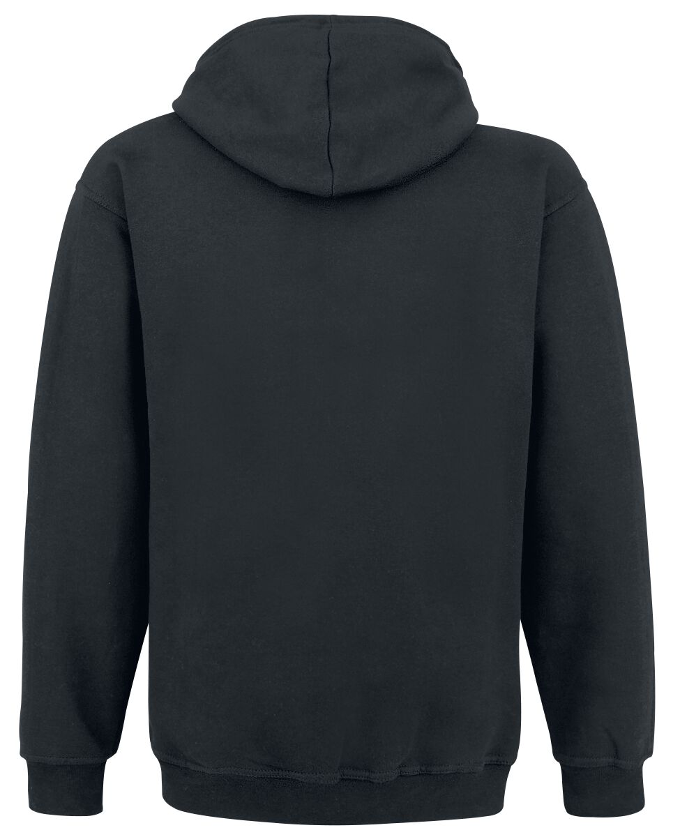 Gildan Felpa Con Cappuccio Uomo - Heavy Blend, Tasca A Marsupio, 305 G/m², Colore Nero (Taglia XL)
