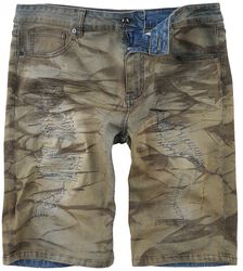Shorts with Distressed Effects, Rock Rebel by EMP, Shorts