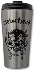 Travel Mug - Motörhead Stainless Steel - Everything Louder Than Everything Else, Motörhead, Tazza termica