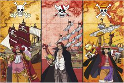 Captains and Boats, One Piece, Poster