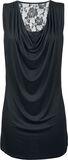 Sleeveless Backlace Dress, Black Premium by EMP, Miniabito